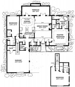 Wisteria Cottage Floorplan